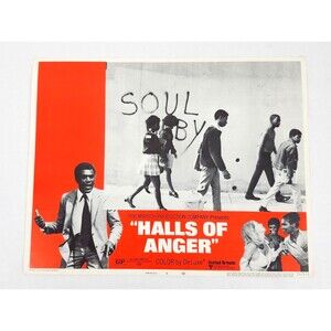 Halls of Anger 1970 Lobby Card Movie Poster Calvin Lockhart‎ Jeff Bridges Drama
